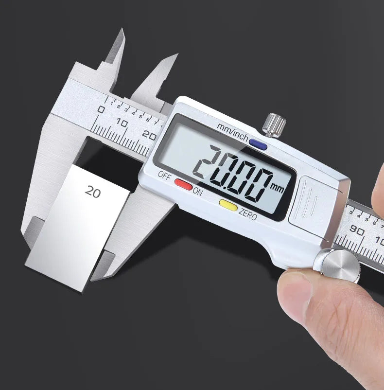 Electronic Digital Caliper Stainless Hardened Steel 0-150mm