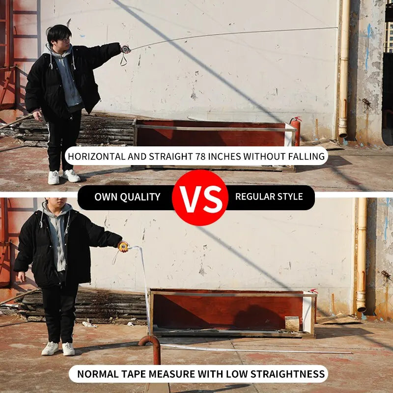 3m Easy-Read Retractable Tape Measure with Lock, Ft/Metric