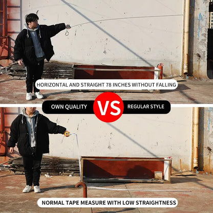 3m Easy-Read Retractable Tape Measure with Lock, Ft/Metric