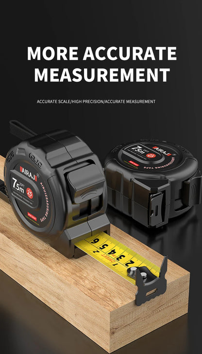3m Easy-Read Retractable Tape Measure with Lock, Ft/Metric