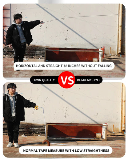 3m Easy-Read Retractable Tape Measure with Lock, Ft/Metric